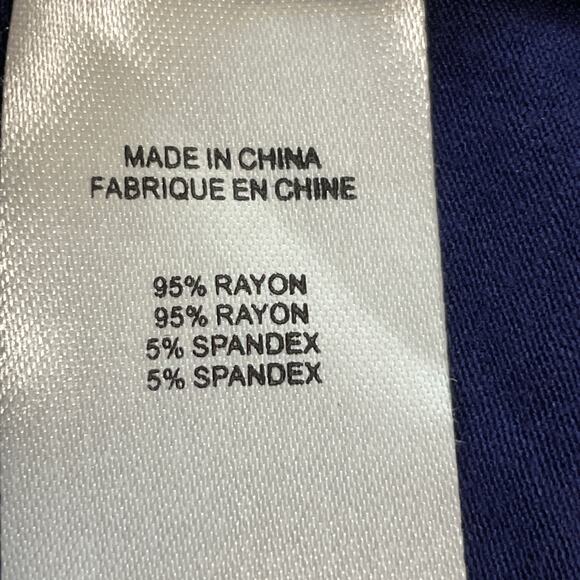 THEORY Lucella Purple Knotted V-Neckline Short Sleeve Top P - Picture 8 of 10